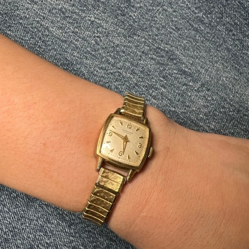 Vintage 1950's Junghans Gold Watch